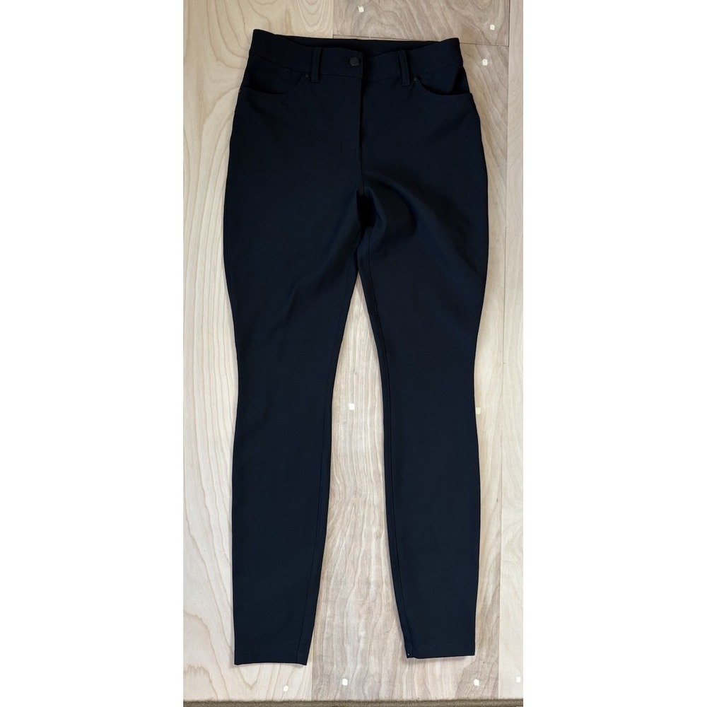 LULULEMON Black City Sleek 5 Pocket Stretch Full Length Pants Size 28 Warpstreme - Picture 3 of 11